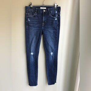 FIDELITY Denim Womens Alamecla Skinny Jeans Size: 25